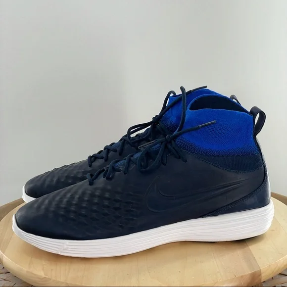 Shoes | Nike Lunar Magista 2 Flyknit Blue Size 115 | Poshmark display picture 3